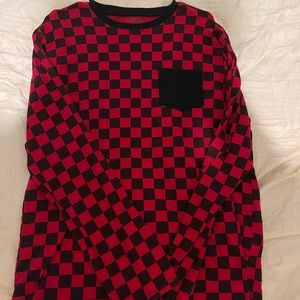 Red & Black checkered Carbon shirt. Rue 21, smoke free home, and barely worn.